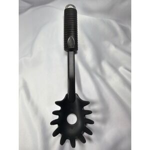Spaghetti Server Pasta Fork Nylon Heat Resistant Black Kitchen Tool